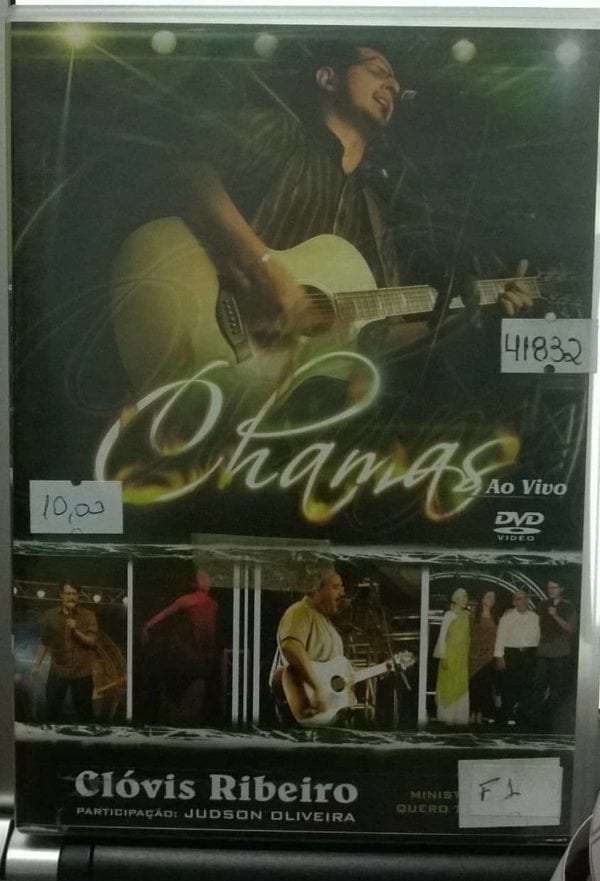 DVD Chamas Ao Vivo-Clóvis Ribeiro