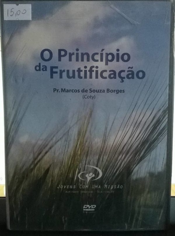 DVD O Princípio da Frutificação-Pr.Marcos de Souza Borges Coty