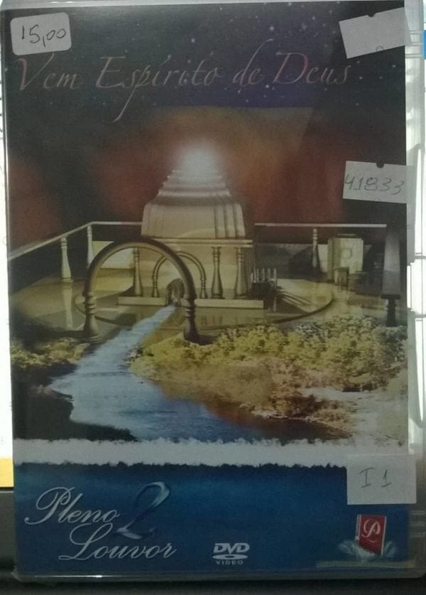 DVD Vem Espírito de Deus-Pleno Louvor 2