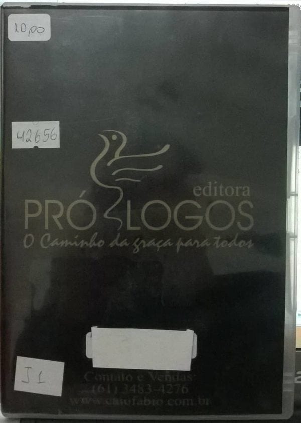 DVD 1ªNão andeis ansiosos,2ªBuscai o Reino de Deus-Caio Fábio-Editora Pró Logos