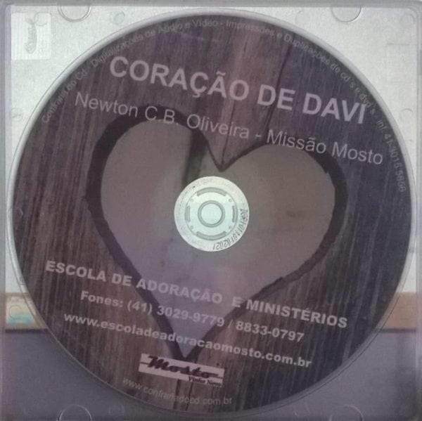 CD Coração de Davi-Newton C.B.Oliveira-Missão Mosto-Escola de Adoração e Ministérios