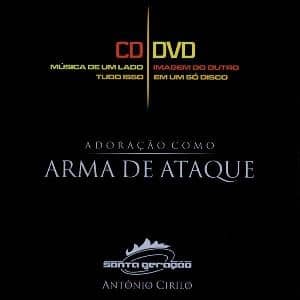 DVD/CD Adoração como Arma de Ataque-Antonio Cirilo