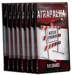 DVD O que nos Atrapalha Vol 2, 5, 6, 7 e 8 - R.R.Soares - coleção