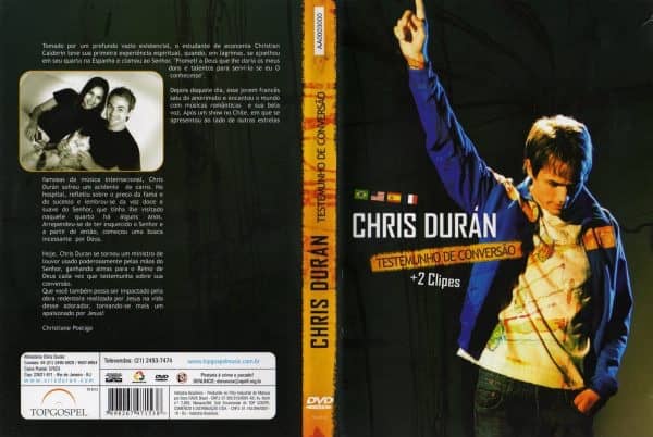 DVD Testemunho de Conversão-Chris Durán