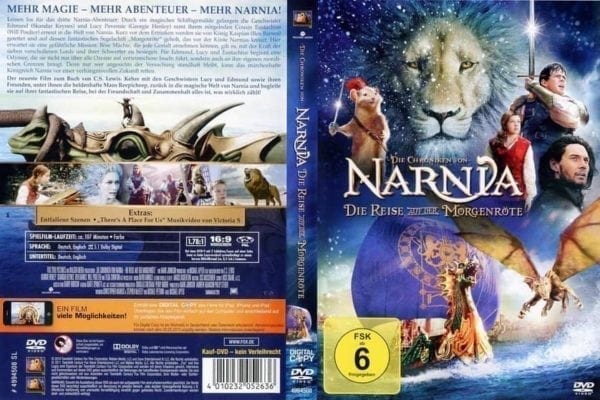DVD A Viagem do Peregrino da Alvorada-As Crônicas de Narnia III