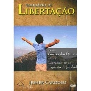 DVD Seminário de Libertação Guerra dos Deuses/Livrando-se do Espírito de Jezabel-Jesher Cardoso