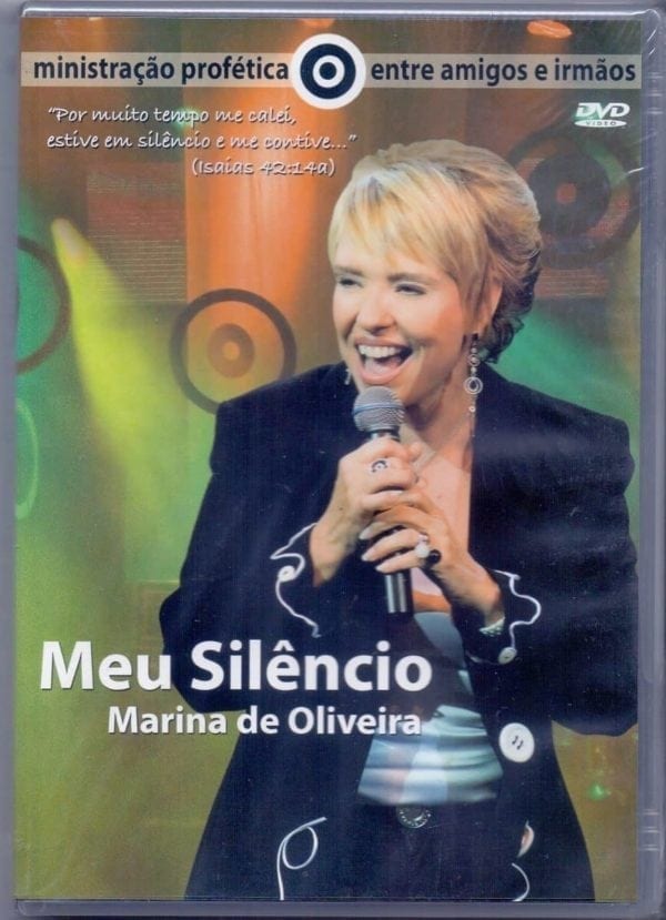 DVD Meu Silêncio-Marina de Oliveira