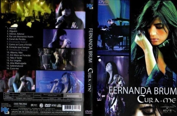 DVD Cura-me-Fernanda Brum
