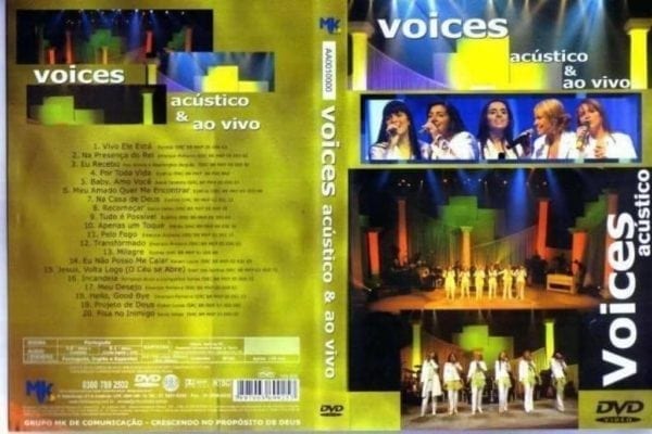 DVD Acústico & Ao Vivo-Voices